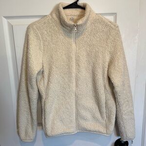 Uniqlo Off-White Fleece Jacket